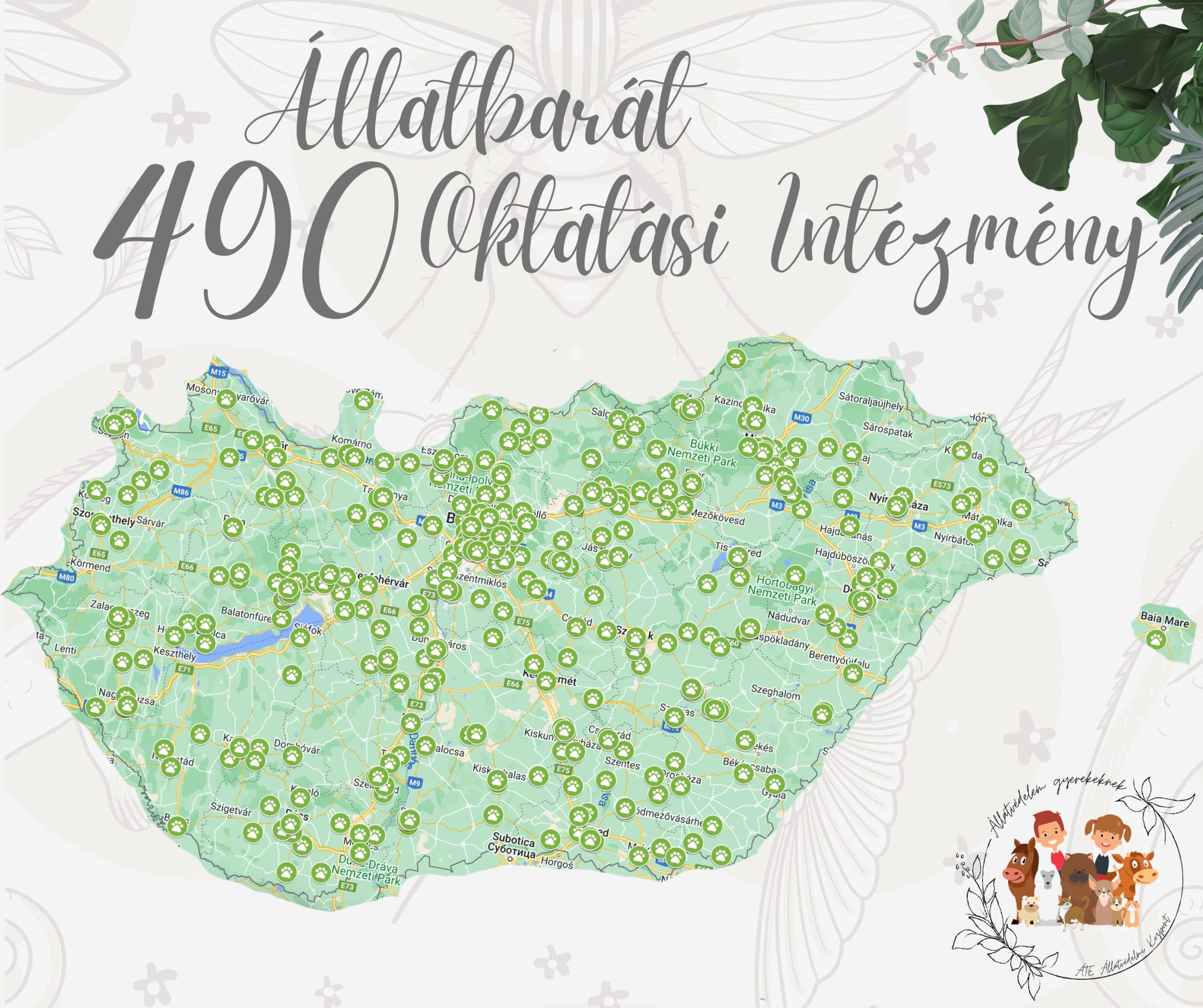 490 oktatási intézmény kapta meg az „Állatbarát” címet